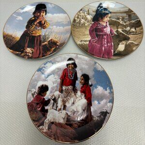 Set of 3 Ray Swanson - The Proud Nation Plate: #46678, 04183,4732A - 1540